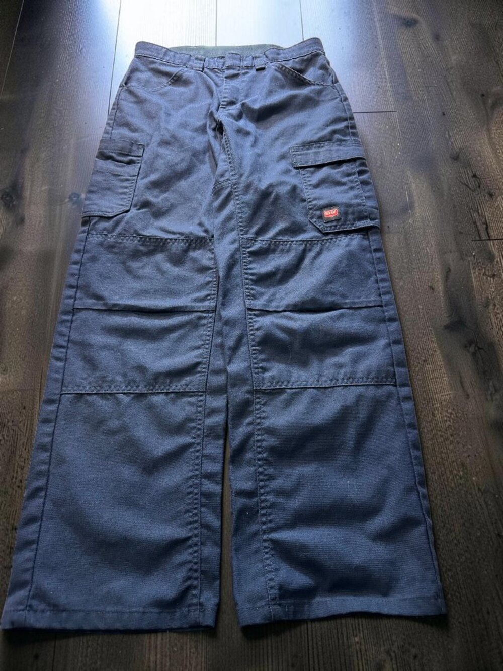 Red Kap Cargo Pants Mens 30x32 Navy Solid Relaxed Y2K